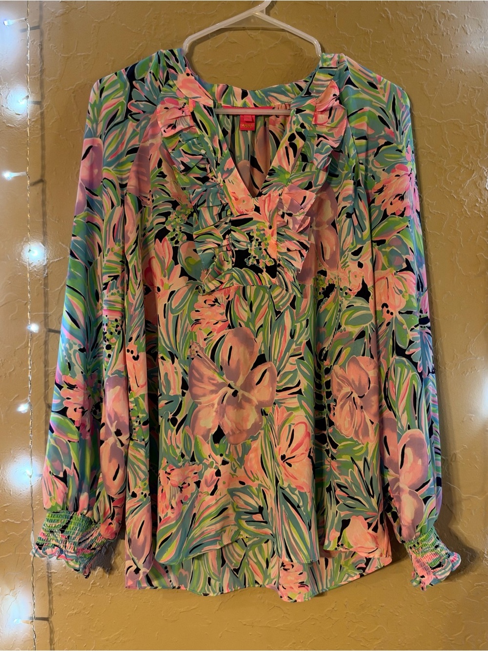 Lilly Pulitzer Angelika Ruffle Top